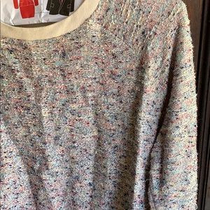 URBAN OUTFITTERS color stitched pullover